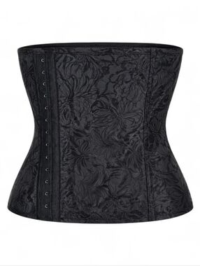 NWT Maidenform Black Waist Cincher Corset XL Firm Control Shapewear